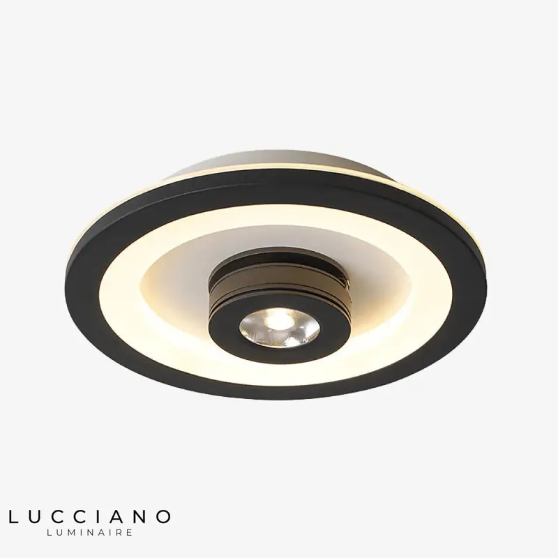 Plafonnier LED design avec spot ajustable