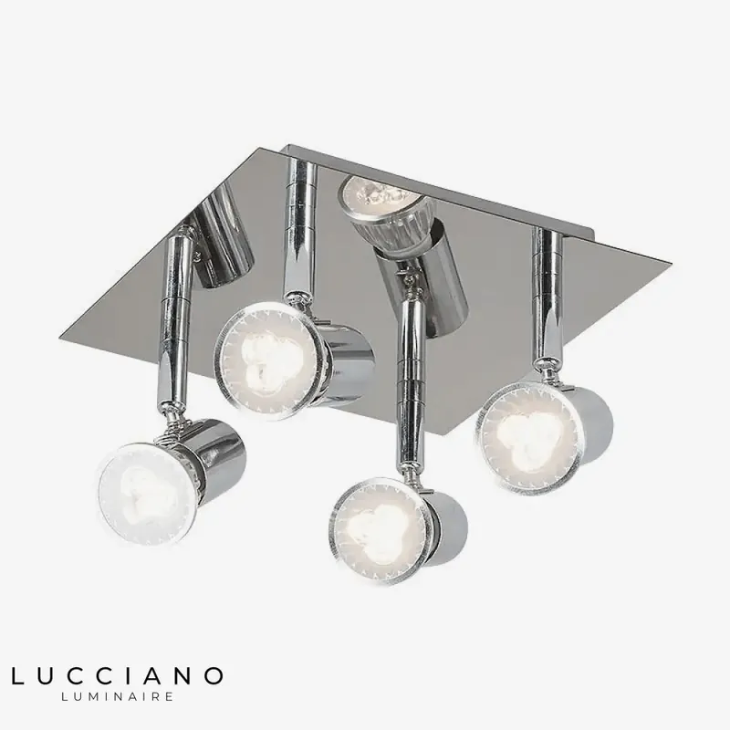 Spot Plafond LED Chromé Home
