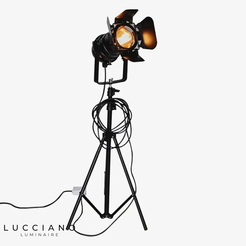 Lampadaire Projecteur Style Industriel Retro