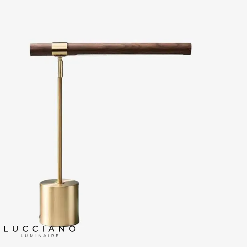 Lampe dorée LED design бюro\\/chevet