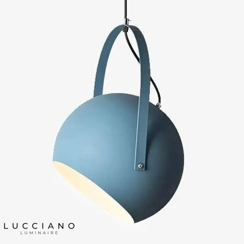 Suspension LED Boule Colourful Métal