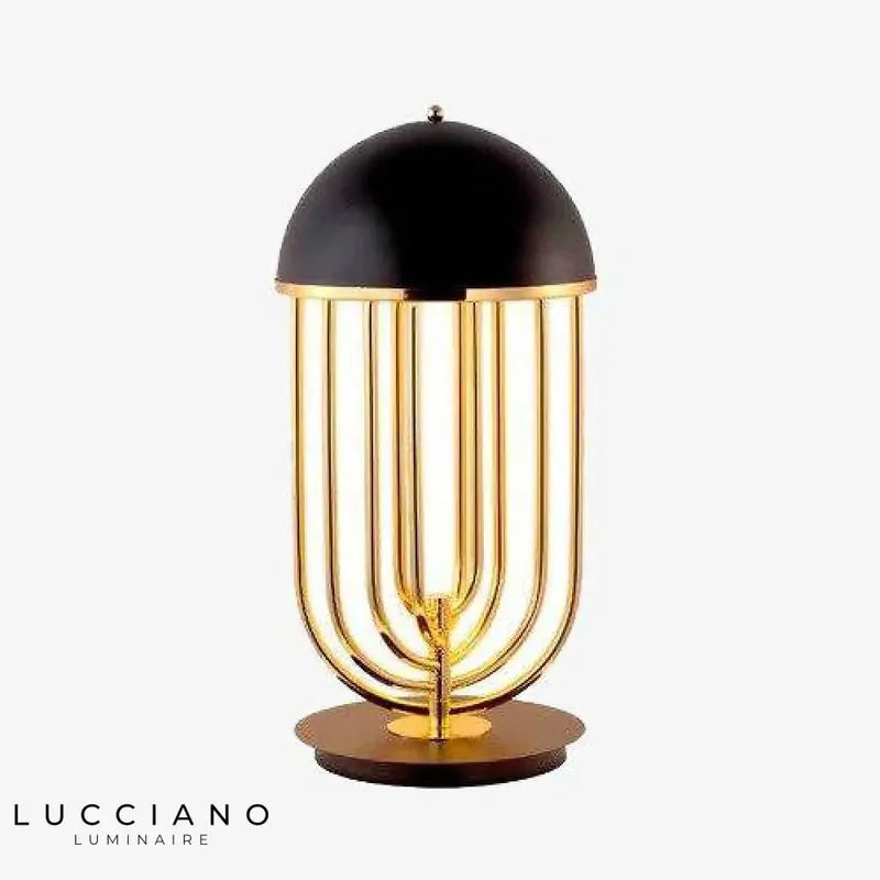 Lampe LED dorée design Luxury