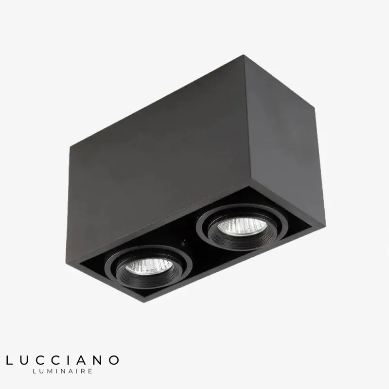 Plafonnier rectangulaire LED orientable