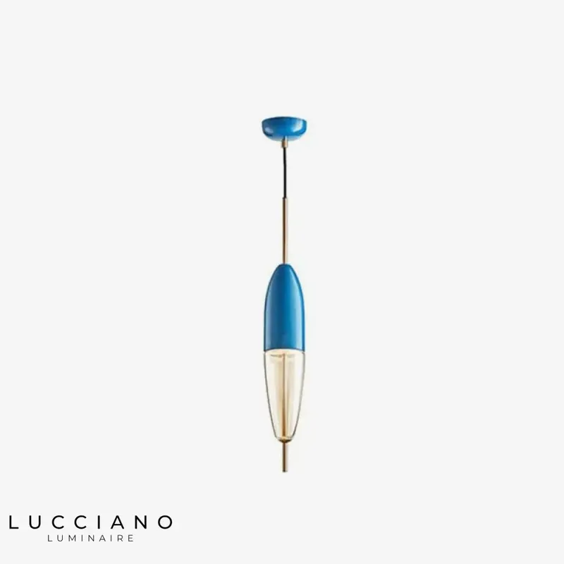 Suspension LED originale (bleue ou dorée)