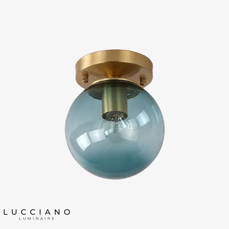 Plafonnier moderne Diara en verre