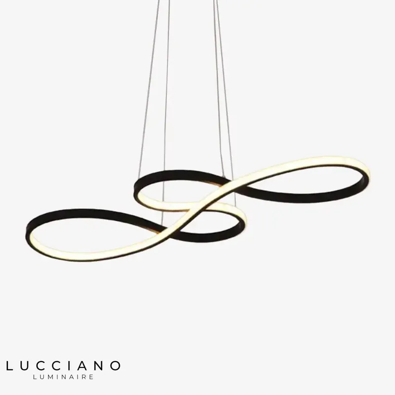 Lustre Moderne Métallique Infinity Kemena