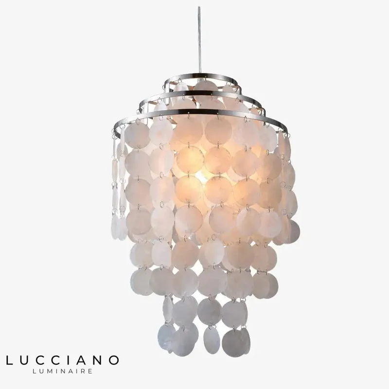 Design en suspension LED verre Loft