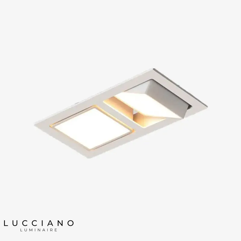 Carré Aluminium LED Spot Style