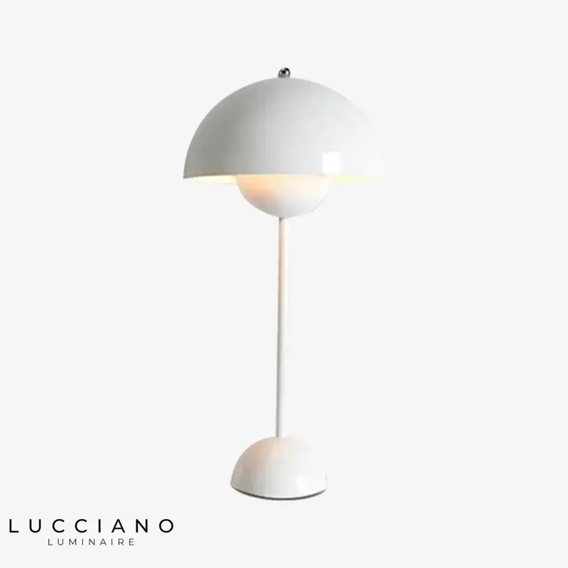 Lampe LED métal coloré moderne