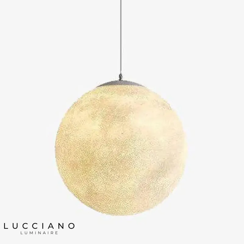 LED Sphère Lunaire Suspension Design