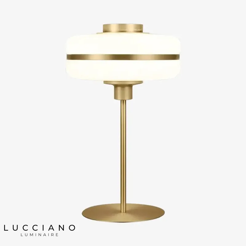 Lampe LED Moderne Pied Doré