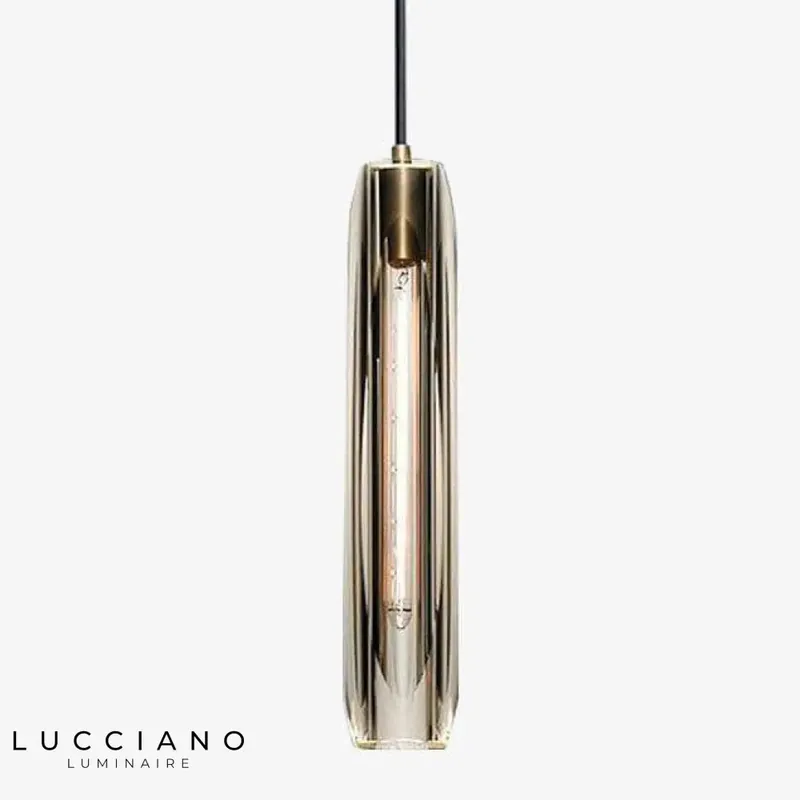 Suspension LED Cristal Allongé Lofty