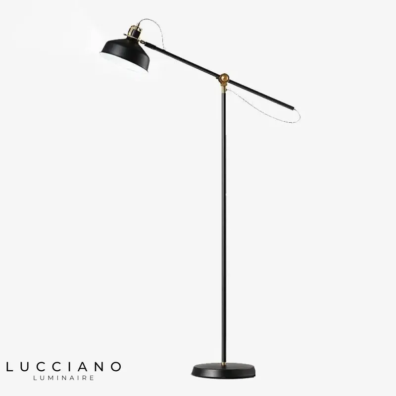 Lampadaire ajustable rétro moderne