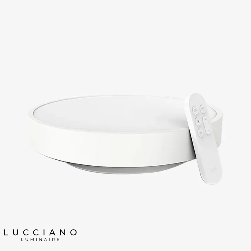 Plafonnier LED rond Bluetooth télécommande