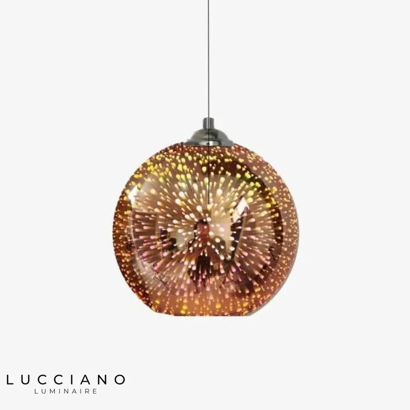 Suspension LED vintage 3D