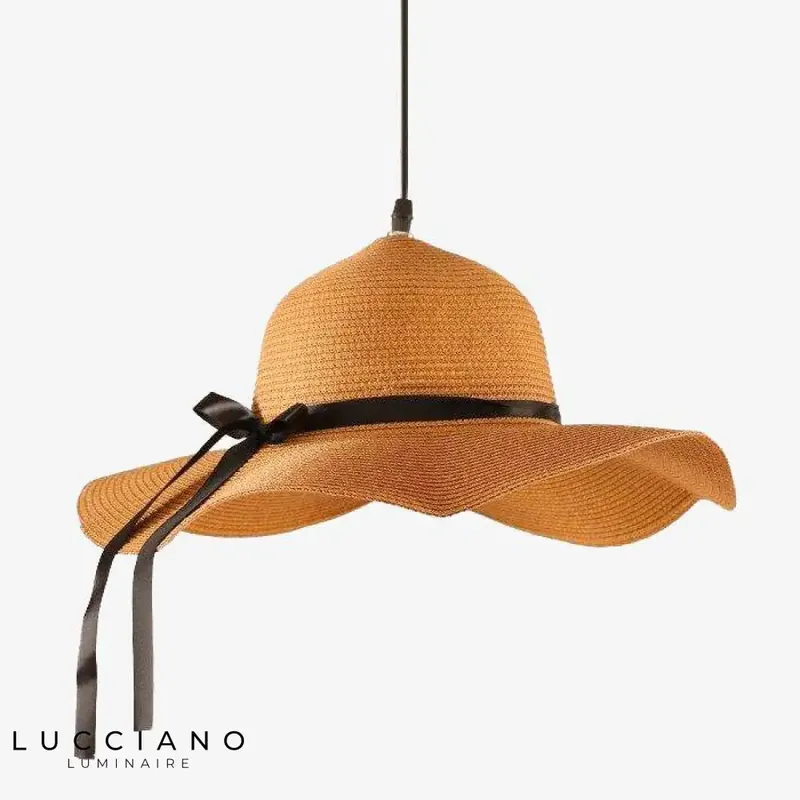Suspension Chapeau de Paille Straw