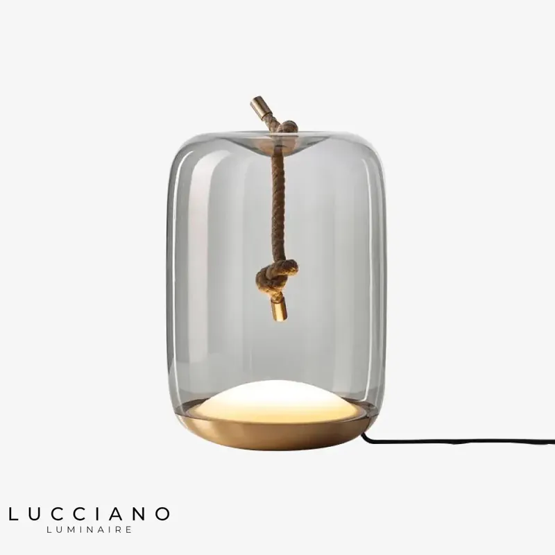 Lampe de chevet verre arrondi Brokis