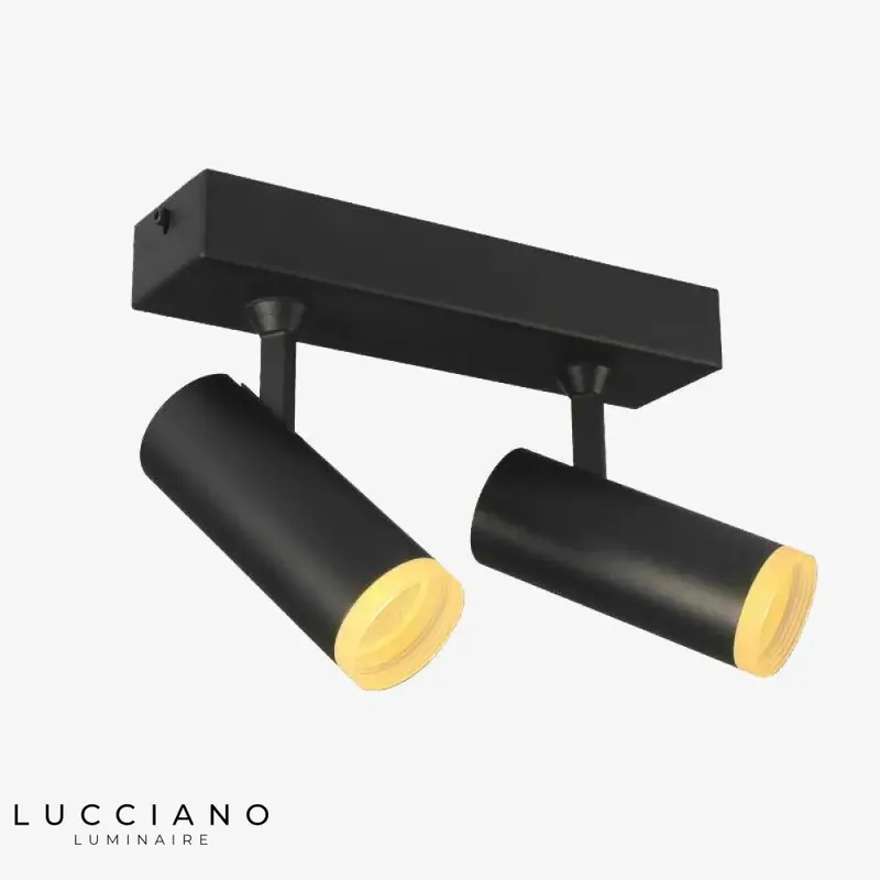 Spot LED plafonnier cylindrique ajustable