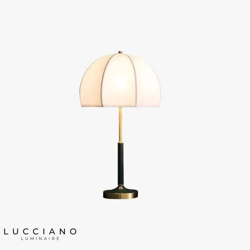 Lampe rétro LED abat-jour rond