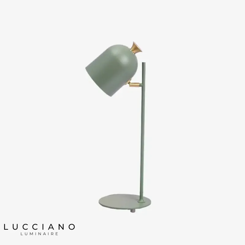 Lampe bureau métal coloré Verne