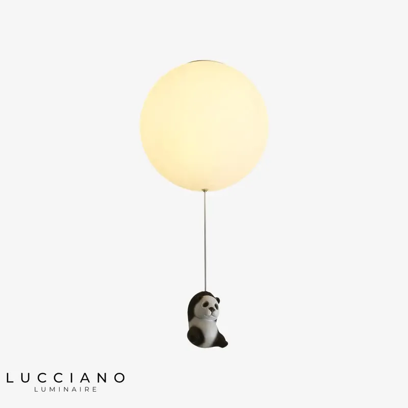 Lustre Enfant LED Ballon Panda