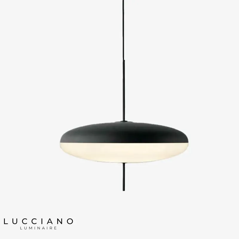 Plafonnier LED ovale moderne