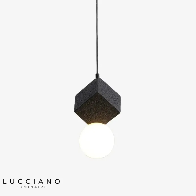 Suspension LED moderne Wayne résine