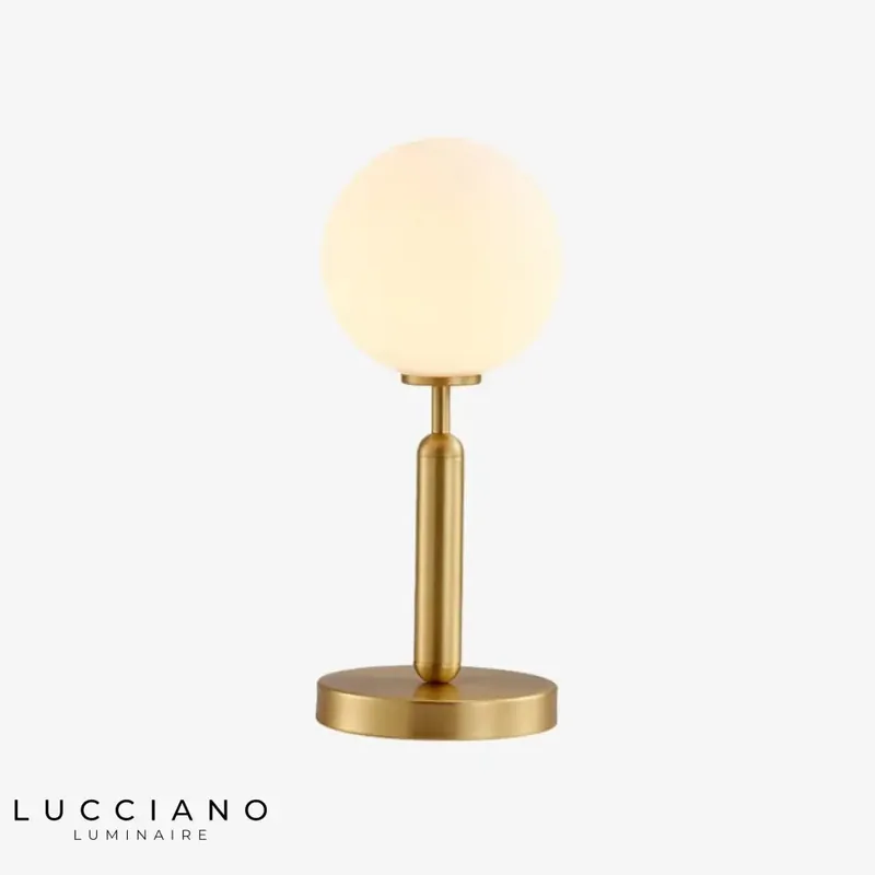 Lampe Ronde Dorée Ivy
