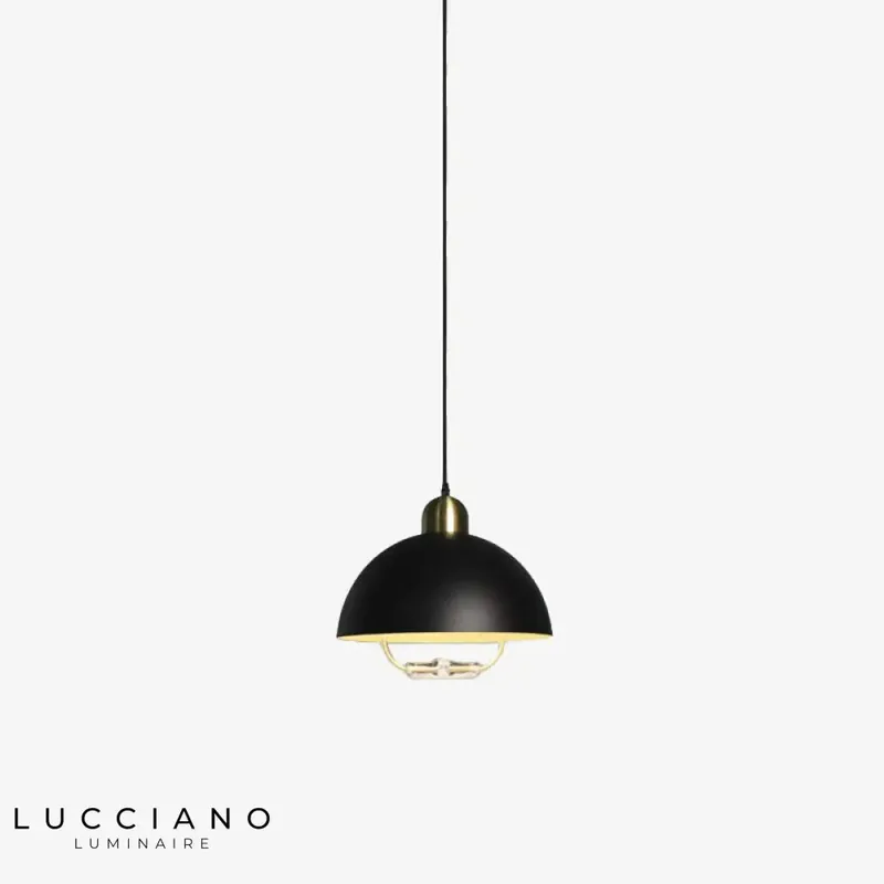 Suspension industrielle abat-jour Lyvia