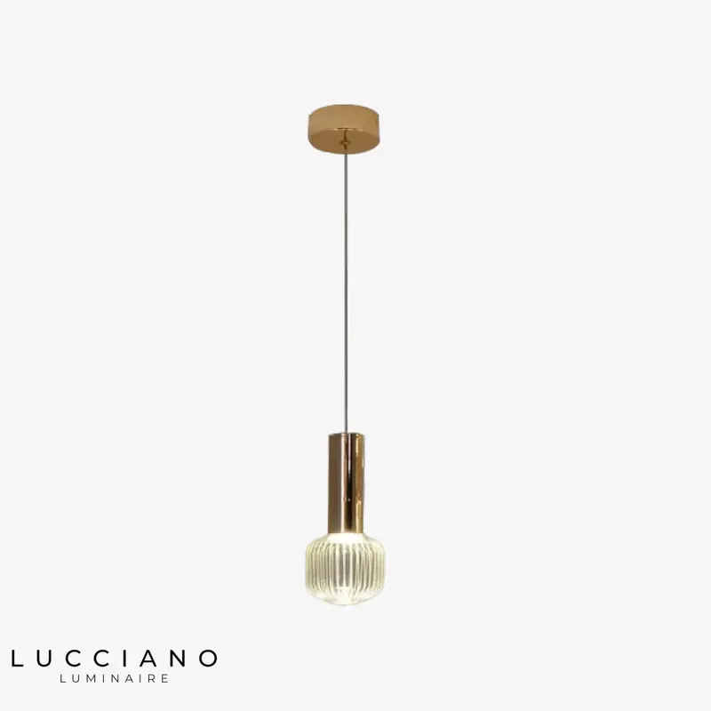 Florina LED Suspension Verre Moderne