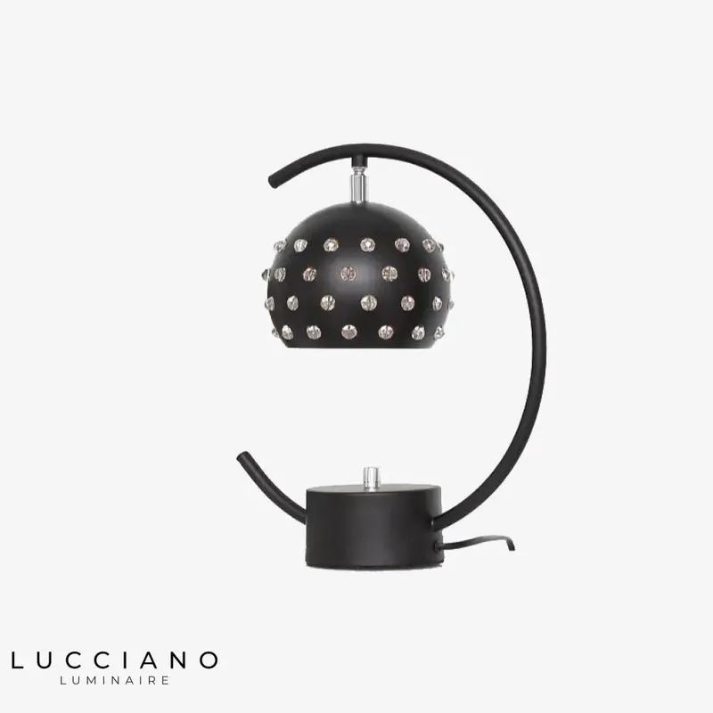 Lampe Bureau Métal Abat-jour Disco