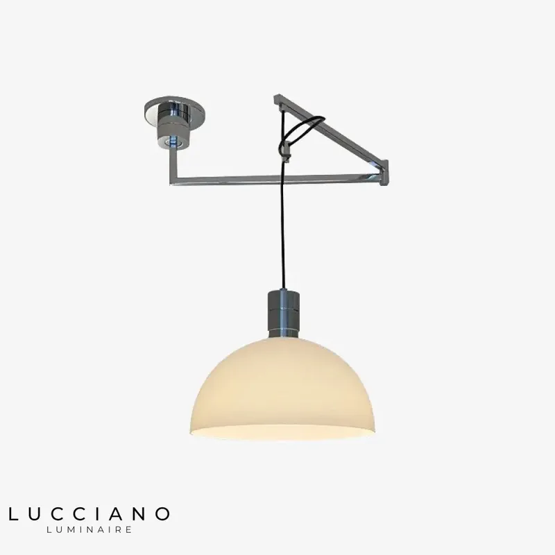 Suspension Industrielle Ocasio Demi-Abat-Jour