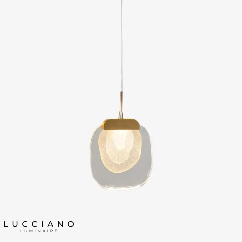 Suspension Verre Anamy Moderne Luxueuse