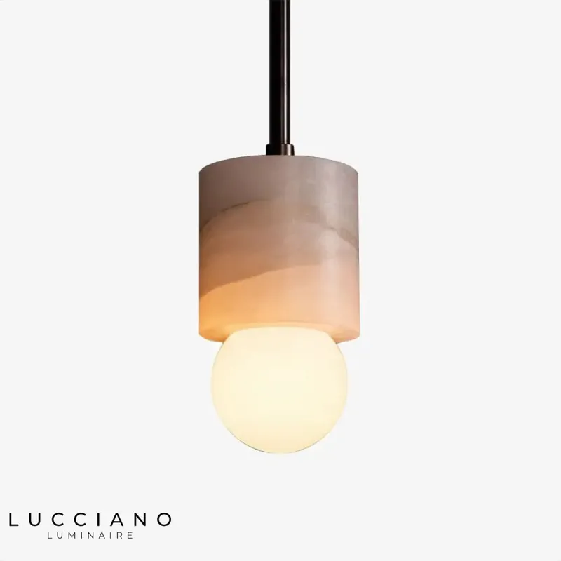 Moderne Suspension Shella en Marbre