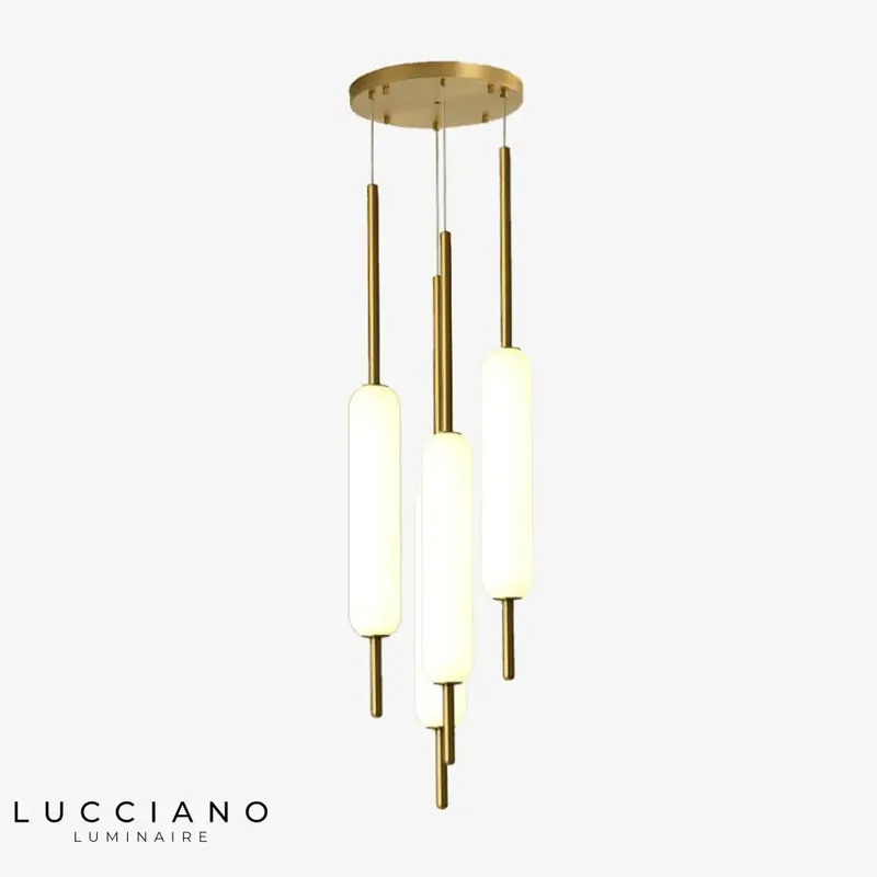 Lustre moderne Ritta à lumières suspendues
