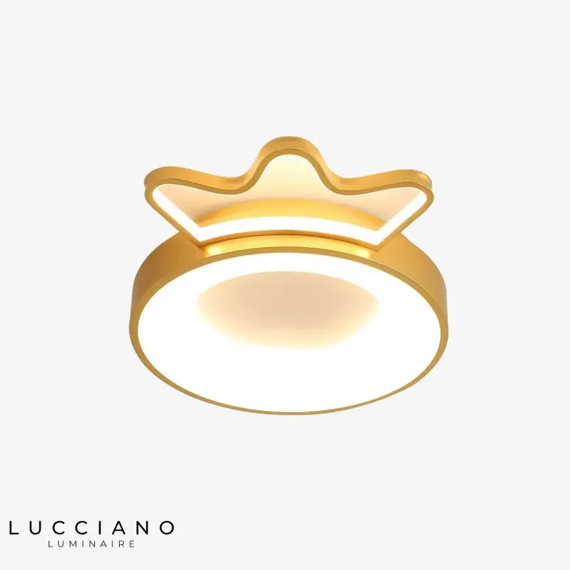 Couronne LED Plafonnier Enfant Coloré