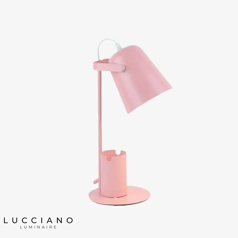 Lampe LED avec porte-stylos coloré