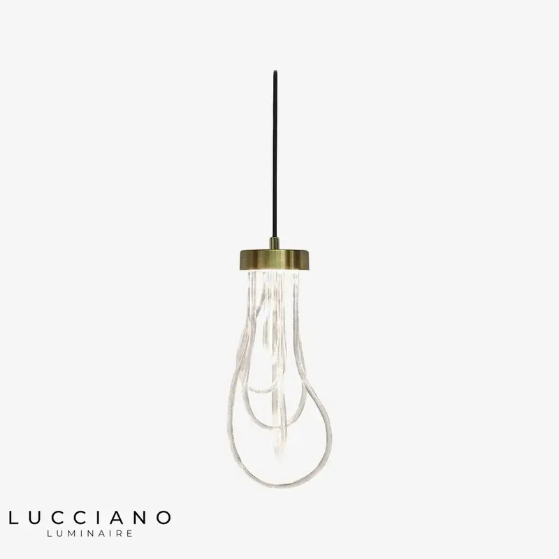 Luminaire moderne Aqualya en verre