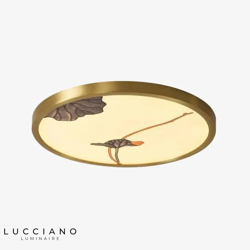 Plafonnier Rond Style Chinois Moderne