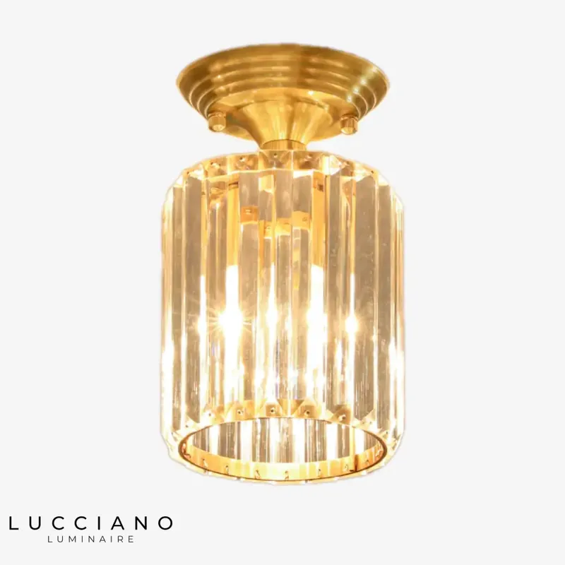 Plafonnier moderne cristal Luxury Lylia