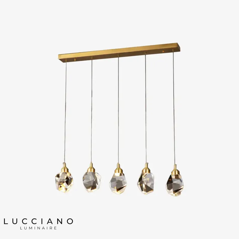 Lustre LED Tyana en Cristal Moderne