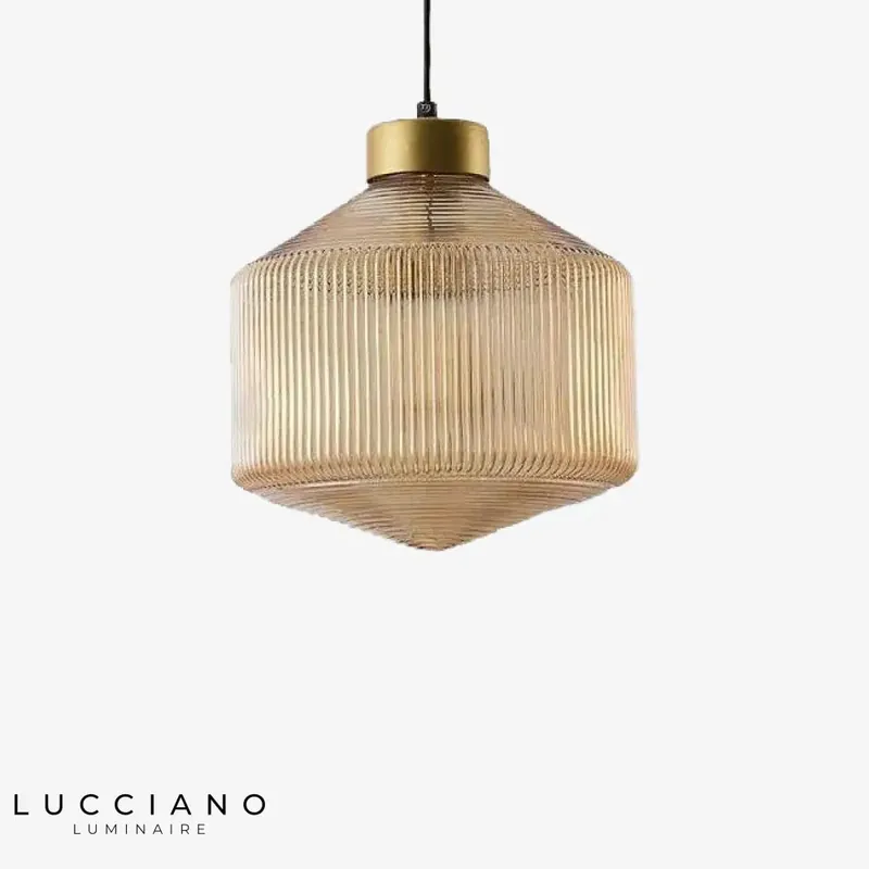 Suspension Moderne en Verre Raina