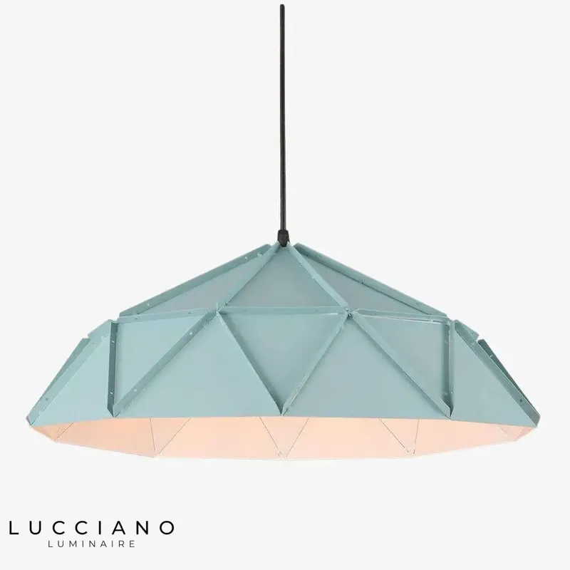 Design Industriel : Suspension LED en Métal