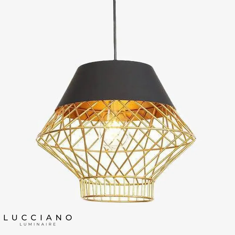 Suspension LED industrielle en métal