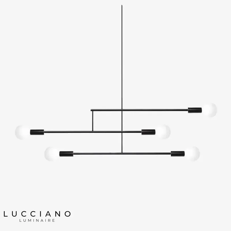 Suspension LED Métal Créative Multi-lampes