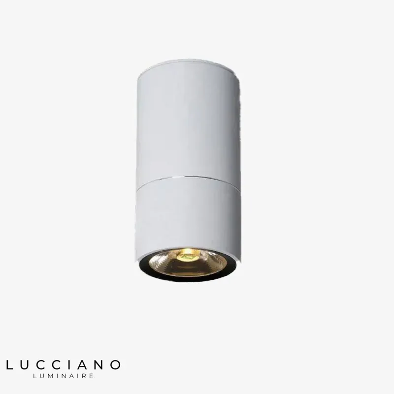 Cylindre LED en aluminium moderne