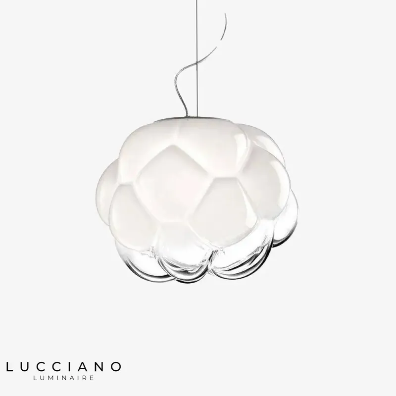 Suspension LED moderne style nuage