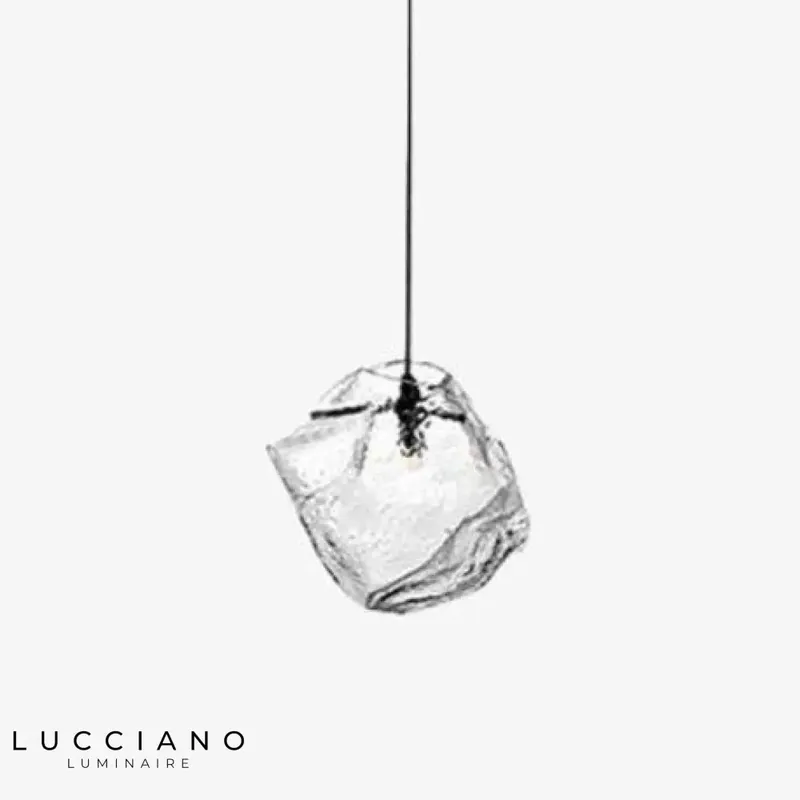 Suspension LED Pierre de Verre