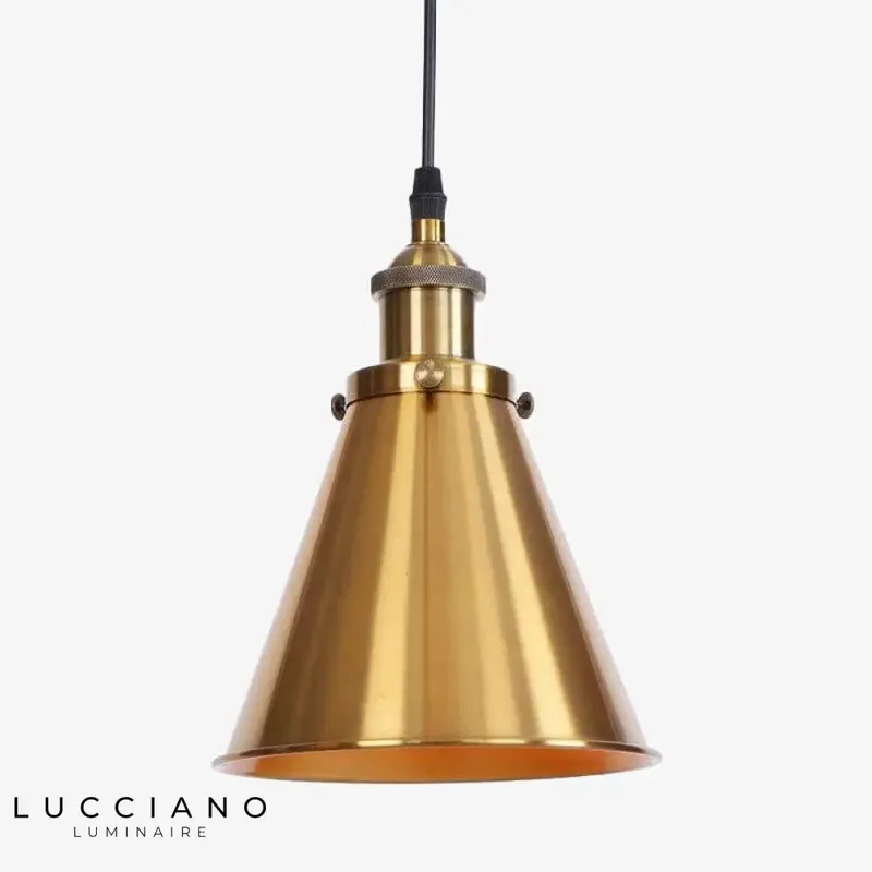 Suspension LED Métal Conique Loft