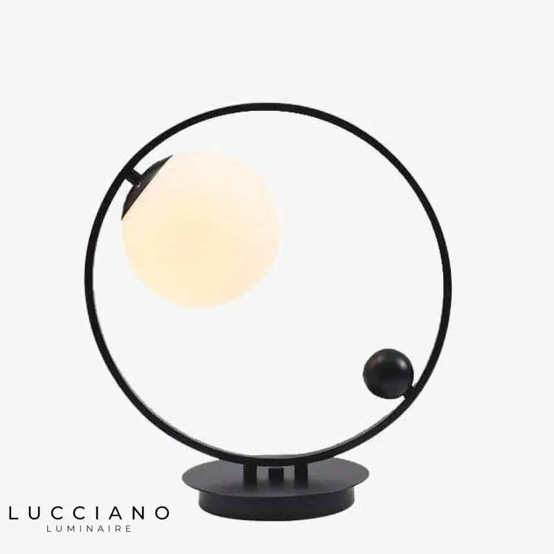 Lampe LED design métal et verre